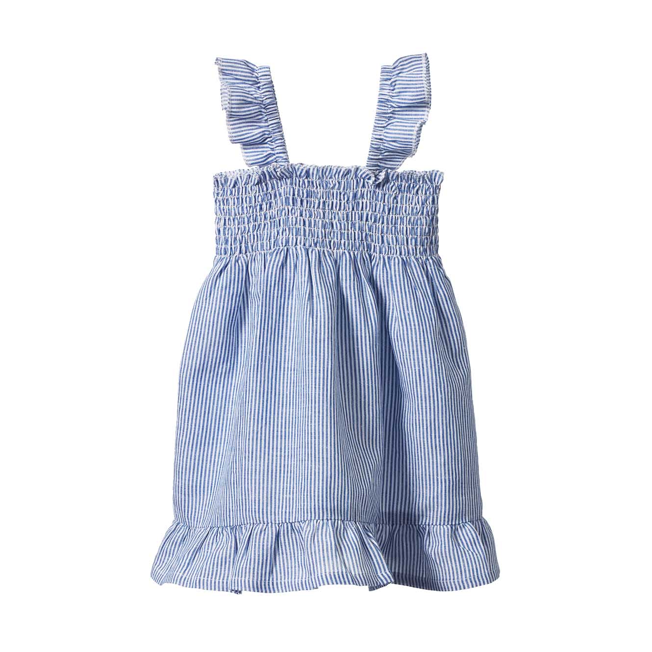 Nature Baby Gala Dress Linen 6M-2Y